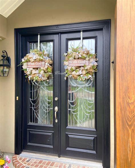 wreaths for double doors